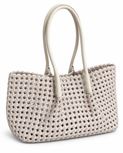Camilla – Woven Leather Tote