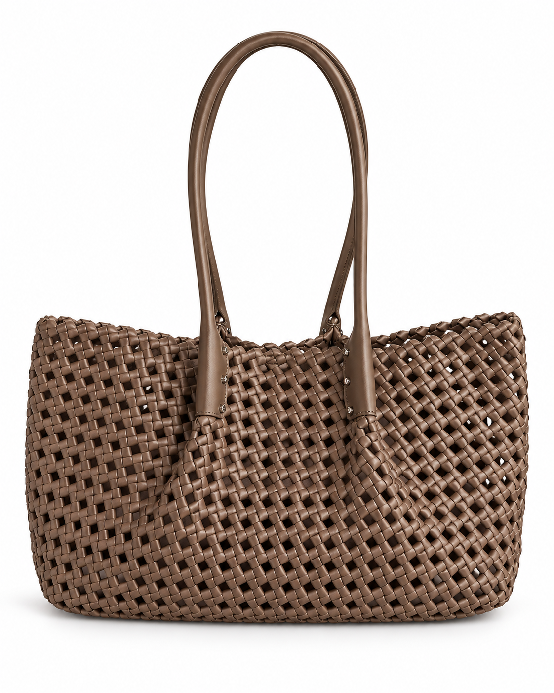 Camilla – Woven Leather Tote
