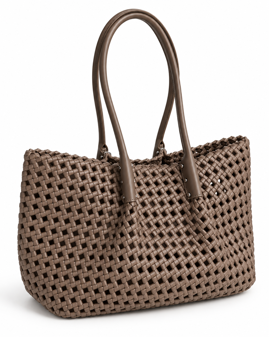 Camilla – Woven Leather Tote