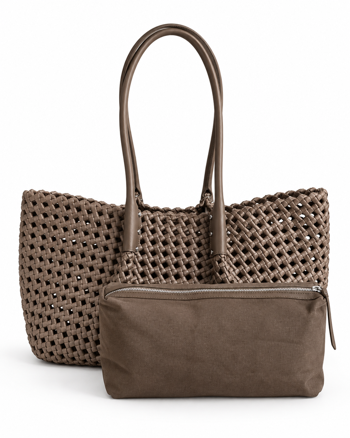 Camilla – Woven Leather Tote