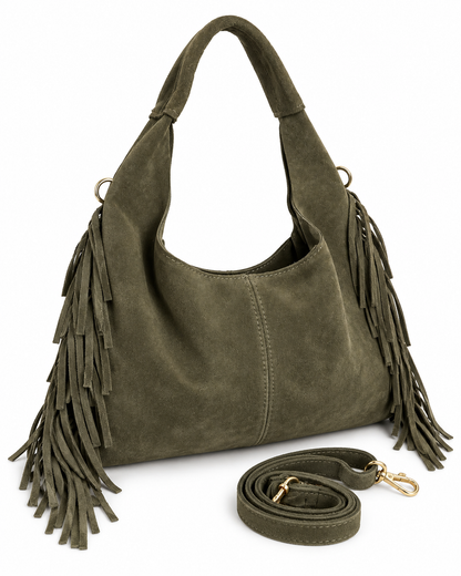 Celia – Suede Handbag