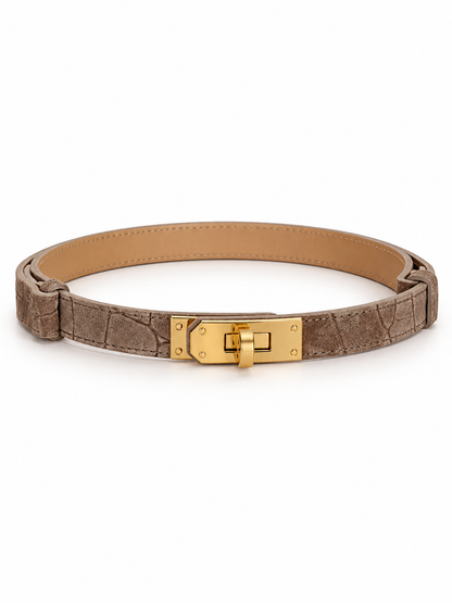 Cintura Céline – Camoscio Taupe