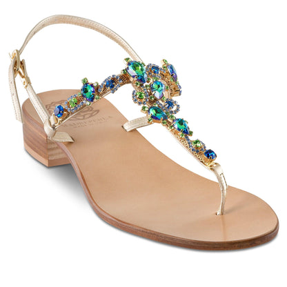 Sandalo Swarovski La Stella - Madreperla Capri Sandals