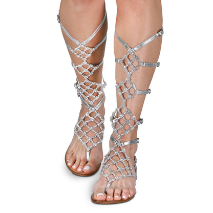 Cavigliera Swarovski Italia - Madreperla Capri Sandals