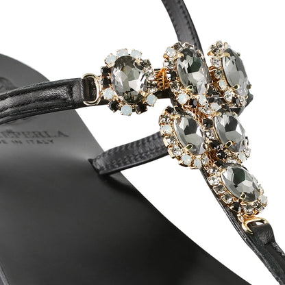 Sandalo Swarovski La Mora - Madreperla Capri Sandals